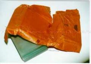 Glasscheiben mit Papierumverpackung