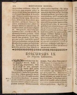 114-130, Discursus IX. De Frequenti Communione.