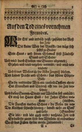 Begräbnüß-Gedichte