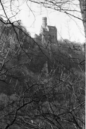 Honau: Schloss Lichtenstein von unten