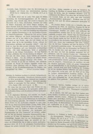 585-586 [Rezension] Székely, Stephanus, Bibliotheca apocrypha