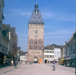 Speyer. Das ehemalige westliche Stadttor, das Altpörtel