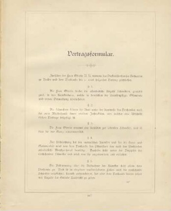 Vertragsformular