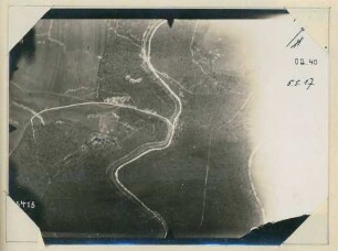 Foto des Geländes südwestlich von Mamey (Luftbild)