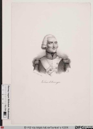 Bildnis Théophile-Malo Corret de Latour d'Auvergne