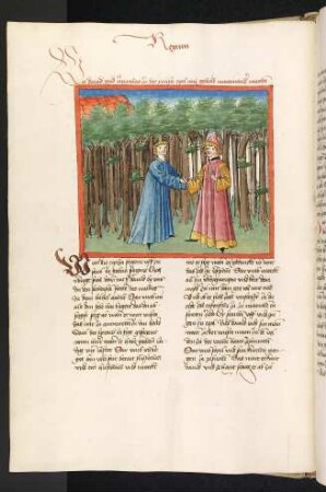 David und Jonathan geloben einander Freundschaft