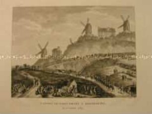 Pariser Kanonen werden auf den Montmartre transportiert am 15. Juli 1789 (Nr. 19 Tabl. hist.)