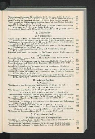 7. Kunstwissenschaften