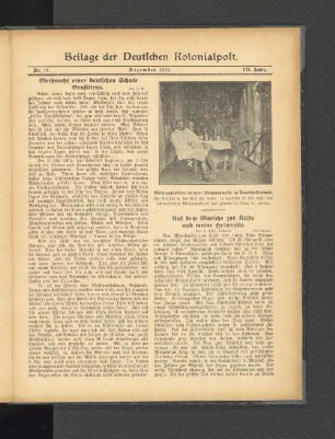 Weihnacht einer deutschen Schule Brasiliens.