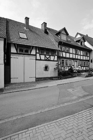 Fachwerkwohnhaus; Herbstein, Lindenstraße 2