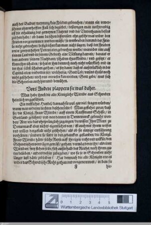 [Zweiter Einwand der Schweden]