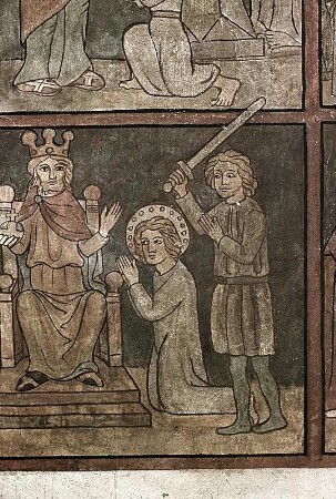 Vier Szenen aus der Legende des heiligen Pankratius