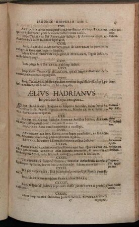 Ælius Hadrianus Imperator & eius tempora.