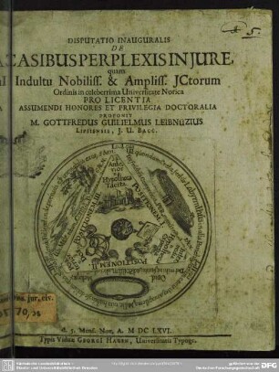 Disputatio Inauguralis De Casibus Perplexis In Jure