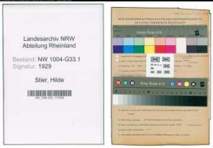 Entnazifizierung Hilde Stier , geb. 31.10.1910 (Musiklehrerin)