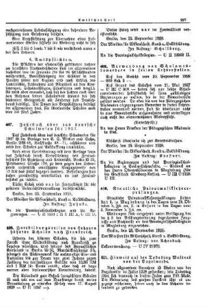 Jahrbuch über das deutsche Schulwesen für 1927 : [Amtlicher Teil]