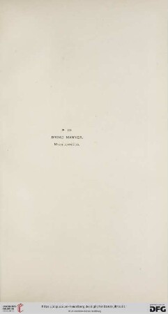 B. III. Broad Manner. Miscellaneous