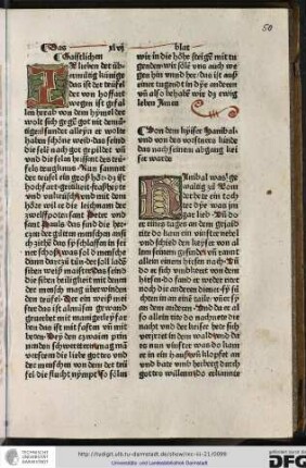 Hanibal was gewaltig zuo Rom, der hete ein tochter, dye was jm gar lieb...