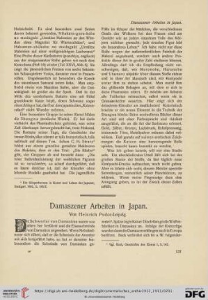 3: Damaszener Arbeiten in Japan
