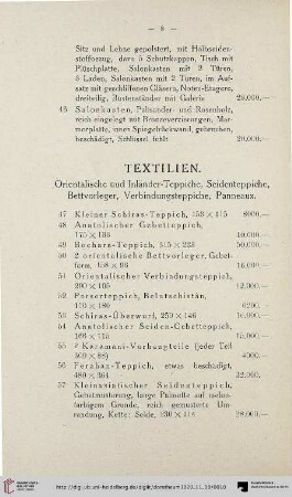 Textilien (Nr. 47-69)