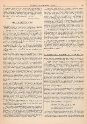 728-730 [Rezension] Dante Alighieri, Die göttliche Komödie