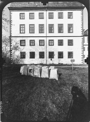 Gotha. Schloss Friedenstein, Ostturm, Ostfassade