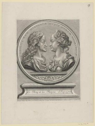 Doppelbildnis des Carlovs, Rex Hispania und der Anna Neobvrg