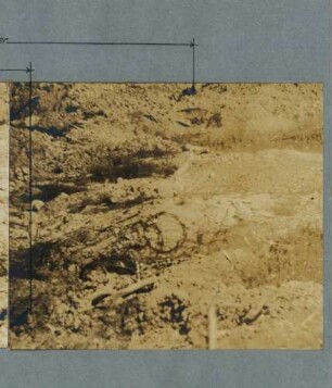 Foto feindlicher Anlagen gegenüber der" Zechlinstellung", Teil 12 (Rundbild)