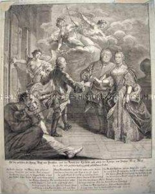 Allegorie auf den Frieden von Hubertusburg
