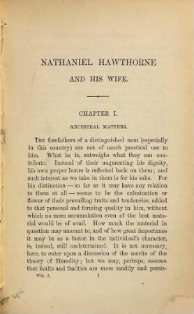 Nathaniel Hawthorne and his wife : A biography by Julian Hawthorne, 1