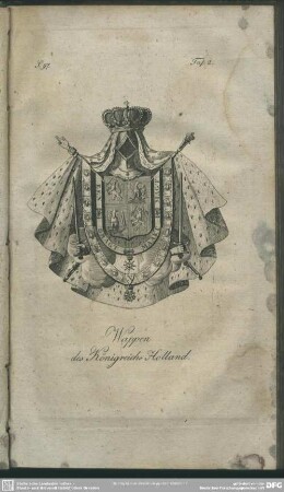 Wappen des Königreich Holland