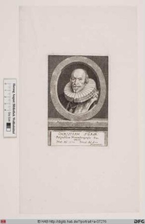Bildnis Christoph IV Fürer (von Haimendorf)