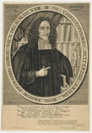 Bildnis des Christophorus Seyfertus