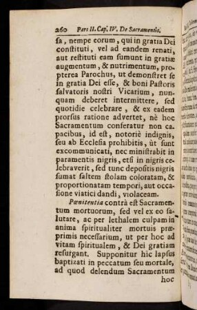 260-270, Poenitentia contra est Sacramentum ...