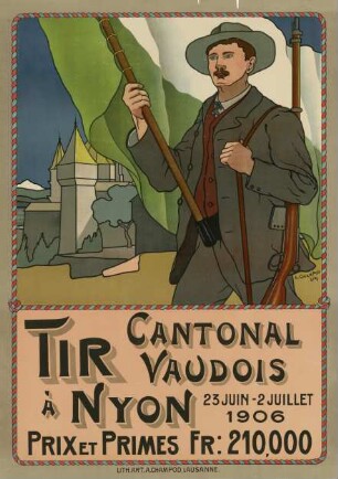 Tir Cantonal Vaudois à Nyon 1906