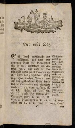 17-26, Der erste Satz.-3.