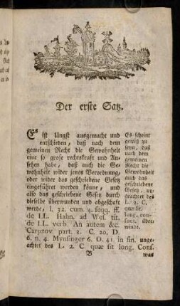 17-26, Der erste Satz.-3.