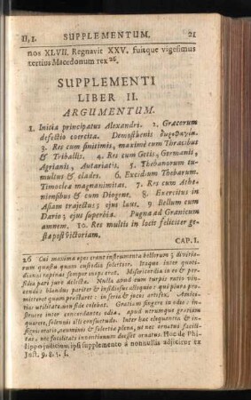 Supplementi Liber II.