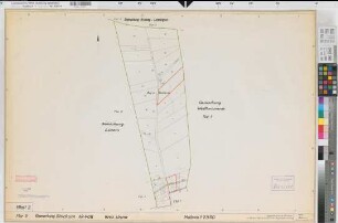 Stockum (Unna), Siddinghausen (Unna), Zusammenlegung Stockum-Siddinghausen, Bl. 3 Zuteilungskarte Stockum Flur 9