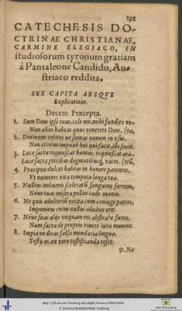 Catechesis Doctrinae Christianae