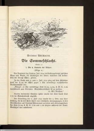 III. Die Sommeschlacht