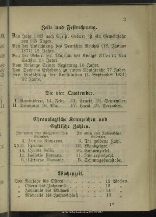 Zeit- und Festrechnung