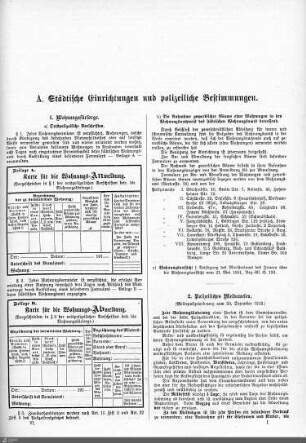 Polizeiliche Bestimmungen