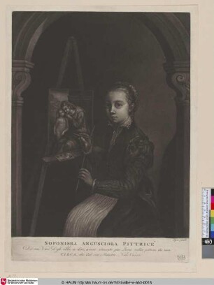[Porträt der Sofonisba Anguissola; Portrait of Sofonisba Anguissola]