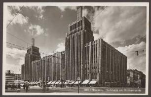 Ansichtskarte Karstadt-Hochhaus, Hermannplatz [2/2]