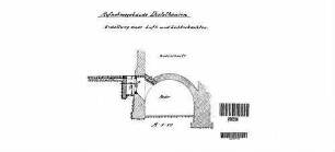 Distelhausen: Empfangsgebäude Luft und Lichtschacht Grundriss Untergeschoß