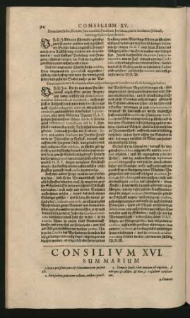 Consilium XVI