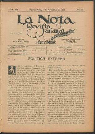 Política externa