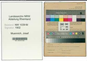 Entnazifizierung Josef Muennich , geb. 30.03.1896 (Landwirt)