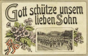 Gott schütze unsern lieben Sohn